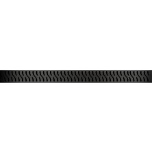 Harmony mriežka čierna 550 mm do linear. žľabu H 550 C