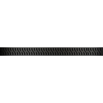 Harmony mriežka čierna 650 mm do linear. žľabu H 650 C