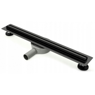 Lineárny odtok NEO Slim Pro Black