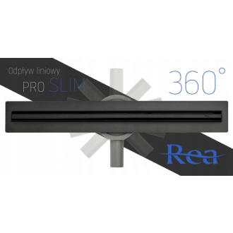 Lineárny odtok NEO Slim Pro Black