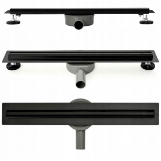 Lineárny odtok NEO Slim Pro Black
