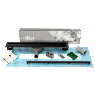 Lineárny odtok NEO Slim Pro Black