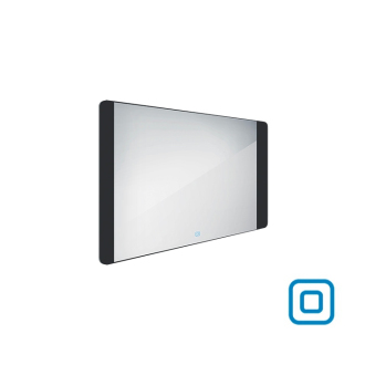 Nimco čierne LED zrkadlo 1000x600 s dotykovým senzorom ZPC 42004V-90