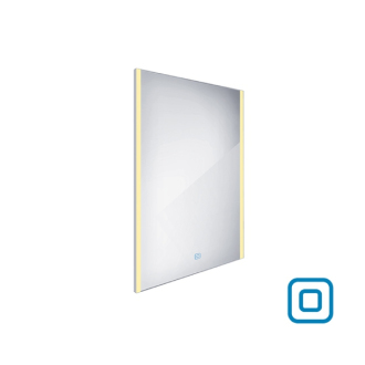 Nimco Séria 11000 ZP 11002V LED zrkadlo 600x800 s dotykovým senzorom rám hliníkový