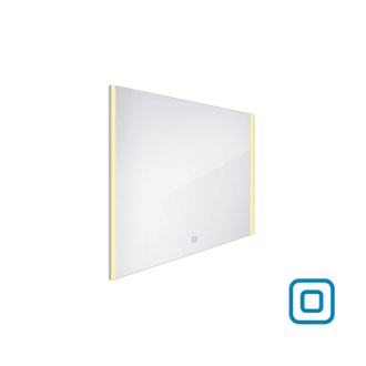 Nimco Séria 11000 ZP 11003V LED zrkadlo 800x700 s dotykovým senzorom rám hliníkový