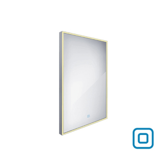 Nimco Séria 13000 ZP 13001V LED zrkadlo 500x700 s dotykovým senzorom rám hliníkový