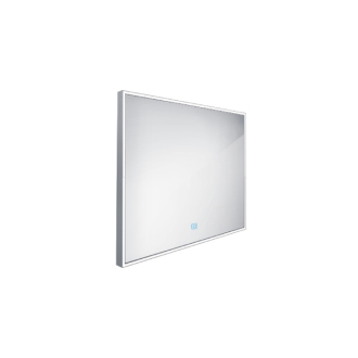 Nimco Séria 13000 ZP 13003V LED zrkadlo 800x700 s dotykovým senzorom rám hliníkový