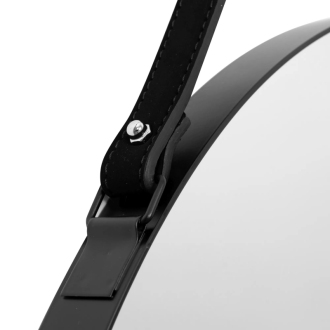 REA Zrkadlo BLACK na pásku 65CM CFZL-MR065