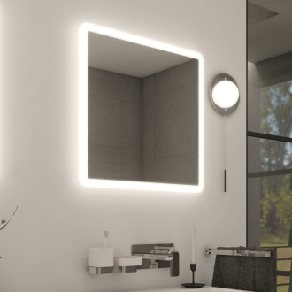 Nimco Séria 19000 ZP 19066 LED zrkadlo 600x600 rám hliníkový