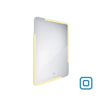 Nimco Séria 15000 ZP 15002V LED zrkadlo 600x800 s dotykovým senzorom rám hliníkový
