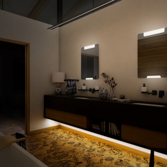 Nimco Séria 22000 ZP 22002 LED zrkadlo 600x800 rám hliníkový