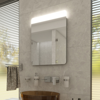 Nimco Séria 23000 ZP 23002 LED zrkadlo 600x800 rám hliníkový
