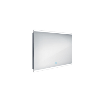 Nimco Séria 12000 ZP 12004V LED zrkadlo 1000x700 s dotykovým senzorom rám hliníkový