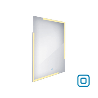 Nimco Séria 14000 ZP 14002V LED zrkadlo 600x800 s dotykovým senzorom rám hliníkový