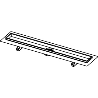 TECEdrainline, rovný žliabok 80cm 600800