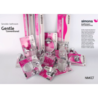 Nimco Simona SI 7255S-26 Držiak na toaletný papier chróm