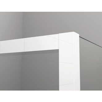SANSWISS TOP LINE S Jednokrídlové dvere biela masercarré TLSP0750430