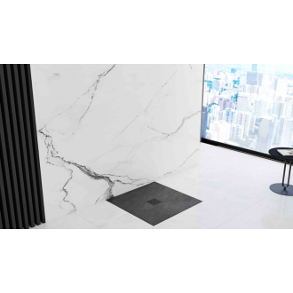 REA Sprchová vanička Black Rock 90x90 REA-K4581