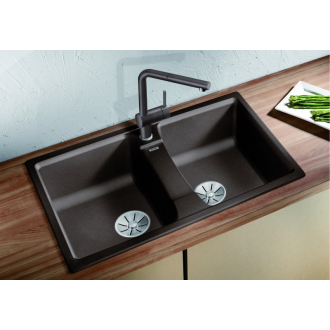 Blanco LEXA 8 524962 dvojdrez bez odkvapu aluminium drez vstavaný