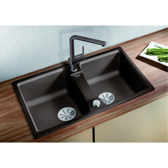 Blanco LEXA 8 524952 dvojdrez bez odkvapu aluminium drez vstavaný