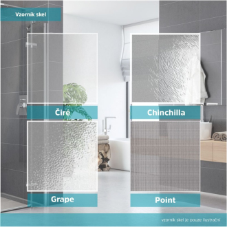 Mereo Lima sprchovací kút, 80x80x80x190 cm CK88612K