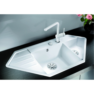 Blanco LEXA 9 E 524994 drez rohový biela drez vstavaný