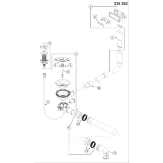 Blanco PLEON 6 523688 jednodrez bez odkvapu aluminium drez vstavaný