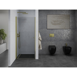 MEXEN PRETORIA sprchové dvere 70x190 cm 6mm, zlatá-číre 852-070-000-50-00