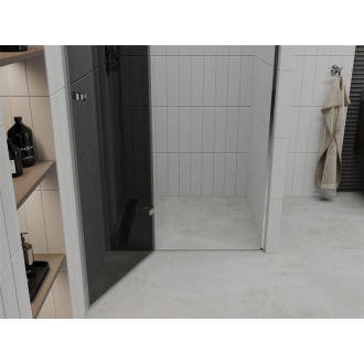 MEXEN ROMA sprchové dvere 120x190 cm 6mm, chróm-dymové 854-120-000-01-40