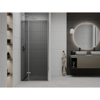 MEXEN ROMA sprchové dvere 120x190 cm 6mm, chróm-dymové 854-120-000-01-40