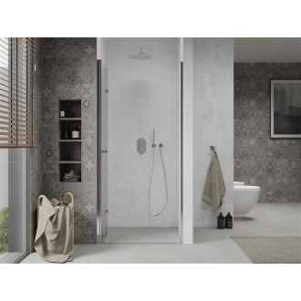 MEXEN LIMA sprchové dvere zalamovacie 70x190 cm 6mm, chróm-číre 856-070-000-01-00