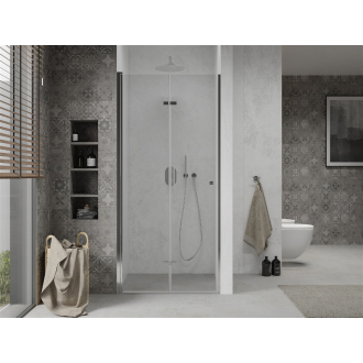 MEXEN LIMA sprchové dvere zalamovacie 70x190 cm 6mm, chróm-číre 856-070-000-01-00