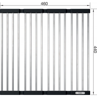 Blanco Odkladacia nerezová mriežka 460x440 mm nerez 238483 príslušenstvo