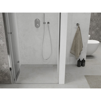 MEXEN LIMA sprchové dvere zalamovacie 110x190 cm 6mm, chróm-číre 856-110-000-01-00