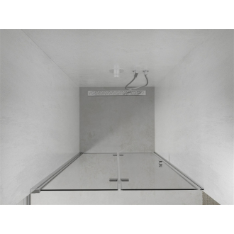 MEXEN LIMA sprchové dvere zalamovacie 120x190 cm 6mm, chróm-číre 856-120-000-01-00