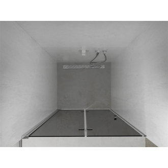 MEXEN LIMA sprchové dvere zalamovacie 120x190 cm 6mm, chróm-dymové 856-120-000-01-40