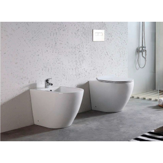 WC MISA Rea Carlo Rimless Duroplast