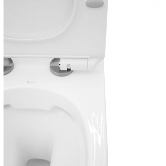 WC MISA Rea Carlo Rimless Duroplast