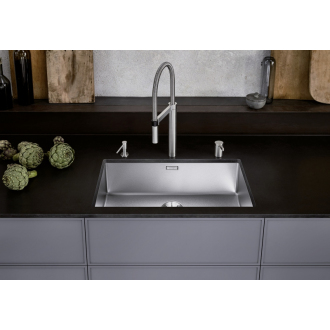 Blanco BLANCO CLARON 700-U DX 523387 jednodrez bez odkvapu nerez Durinox® drez pod dosku