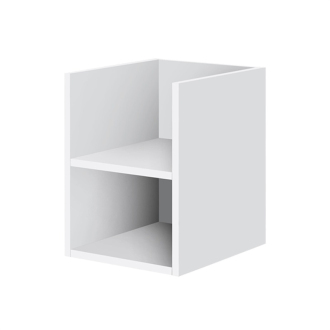 Mereo Aira desk kúpeľňová skrinka, spodná, regálová, biela, 400x530x460 mm CN715S