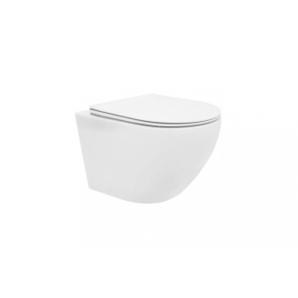 Rea Závesné WC Carlo Mini Rimless Duroplast/Flat REA-C2760