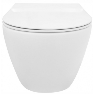 Rea Závesné WC Carlo Mini Rimless Duroplast/Flat REA-C2760