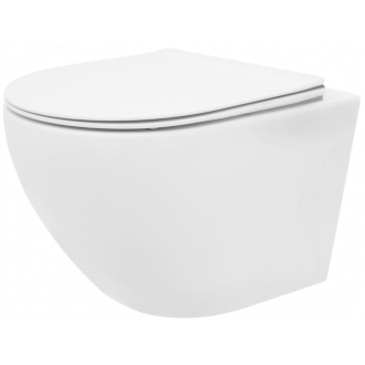 Rea Závesné WC Carlo Mini Rimless Duroplast/Flat REA-C2760