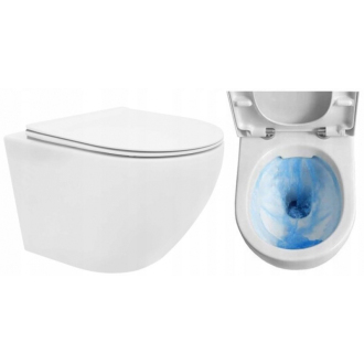 Rea Závesné WC Carlo Mini Rimless Duroplast/Flat REA-C2760