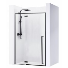 Rea Čierne matné sprchové dvere 100 Fargo REA-K6330