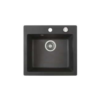 TEKA LIVO 50 S-TQ granitový drez čierna 40148010