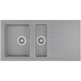 TEKA STONE 60 B-TG 1 1/2B 1D granitový drez sivá 115360000
