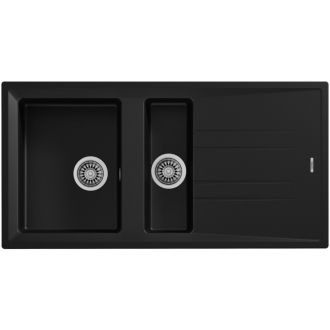 TEKA STONE 60 B-TG 1 1/2B 1D granitový drez nero 115360001