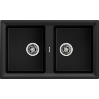 TEKA STONE 90 B-TG 2B granitový drez nero 115260001