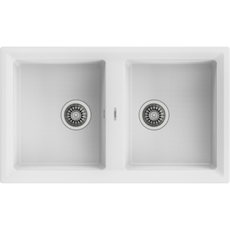 TEKA STONE 90 B-TG 2B granitový drez biela 115260005